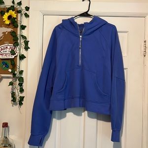 Scuba Oversized Half-Zip Hoodie